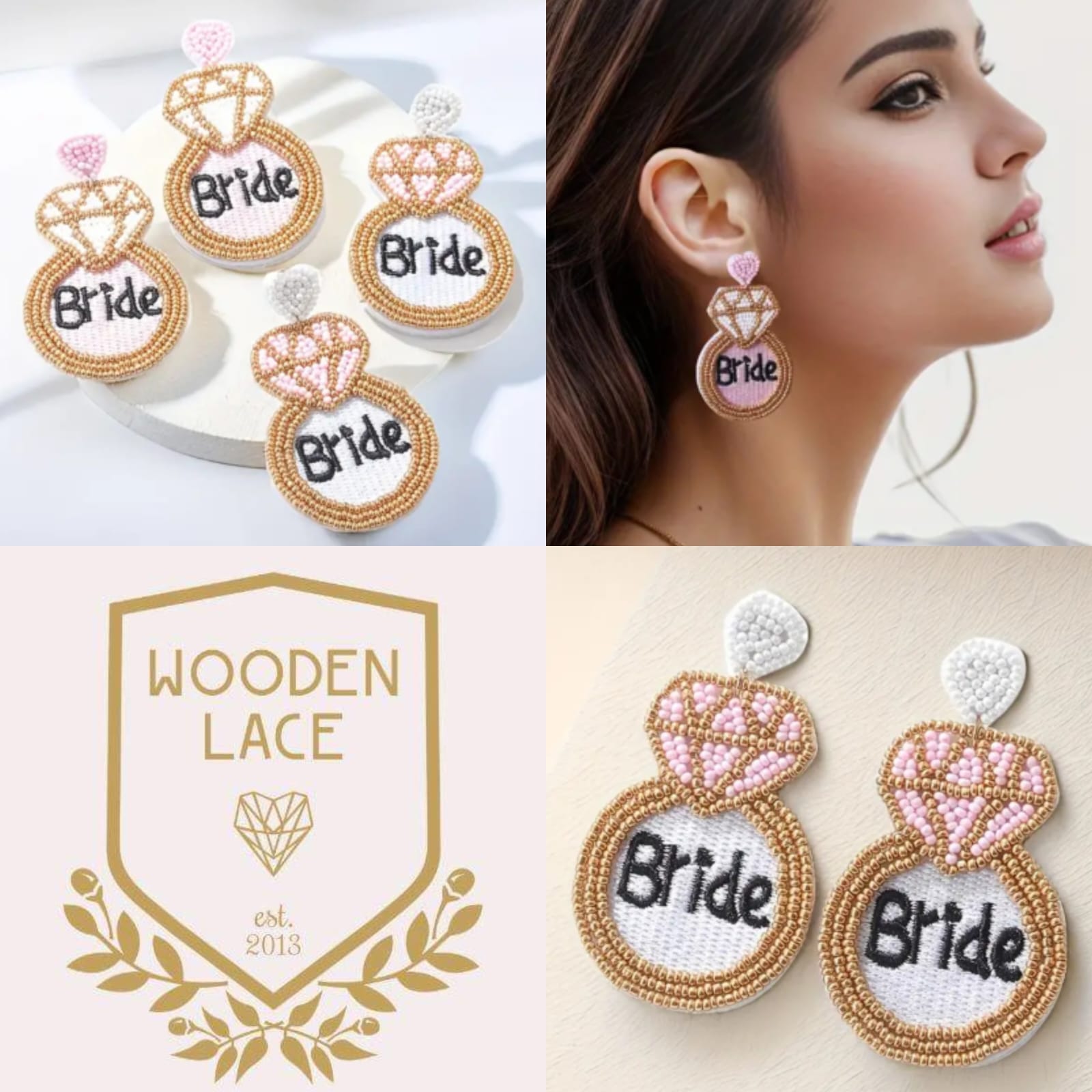 Bride earrings R190 Bride earrings R190
