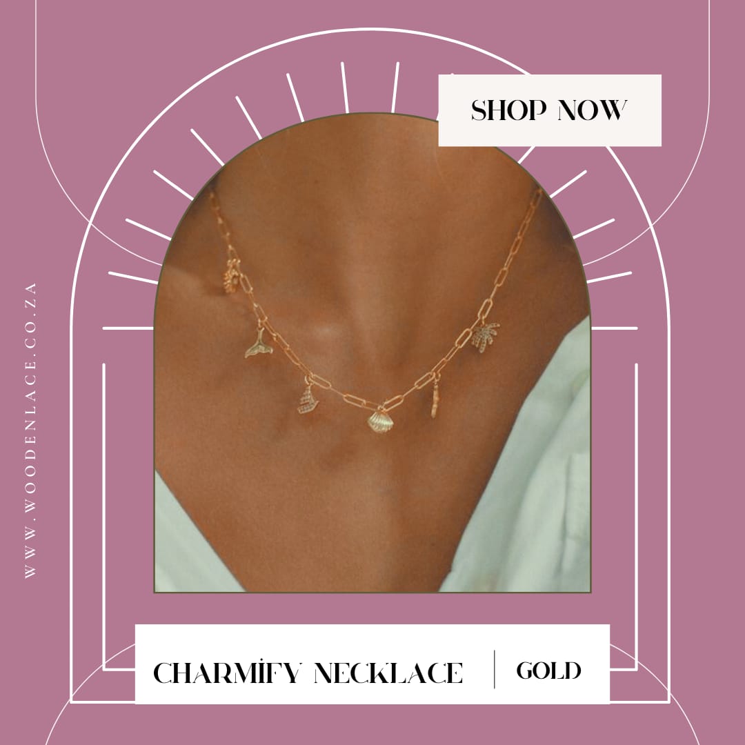 Charmify charm necklace R1200. Waterproof and tarnishproof